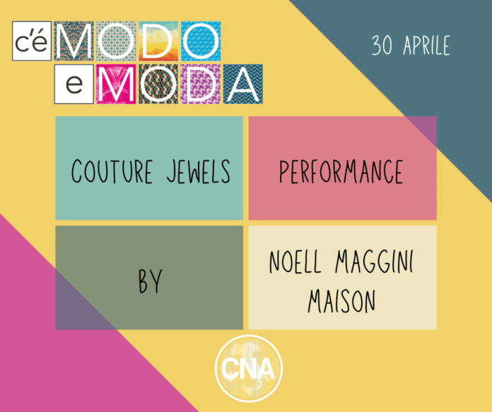 Couture jewels performance by Noell Maggini Maison