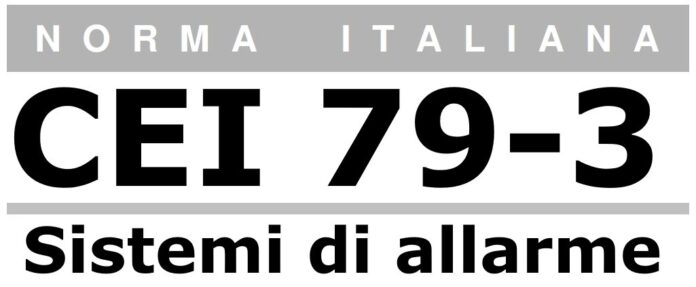 Norma CEI 79-3 Sistemi di allarme
